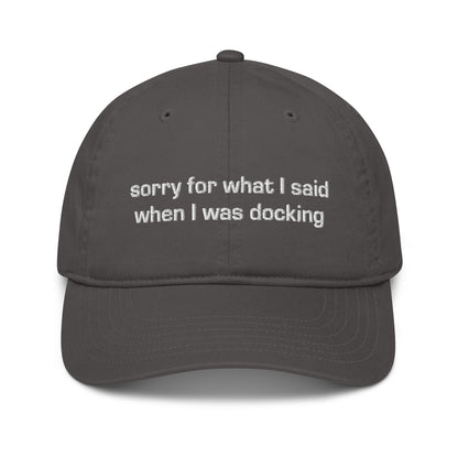 "When I Was Docking" Hat