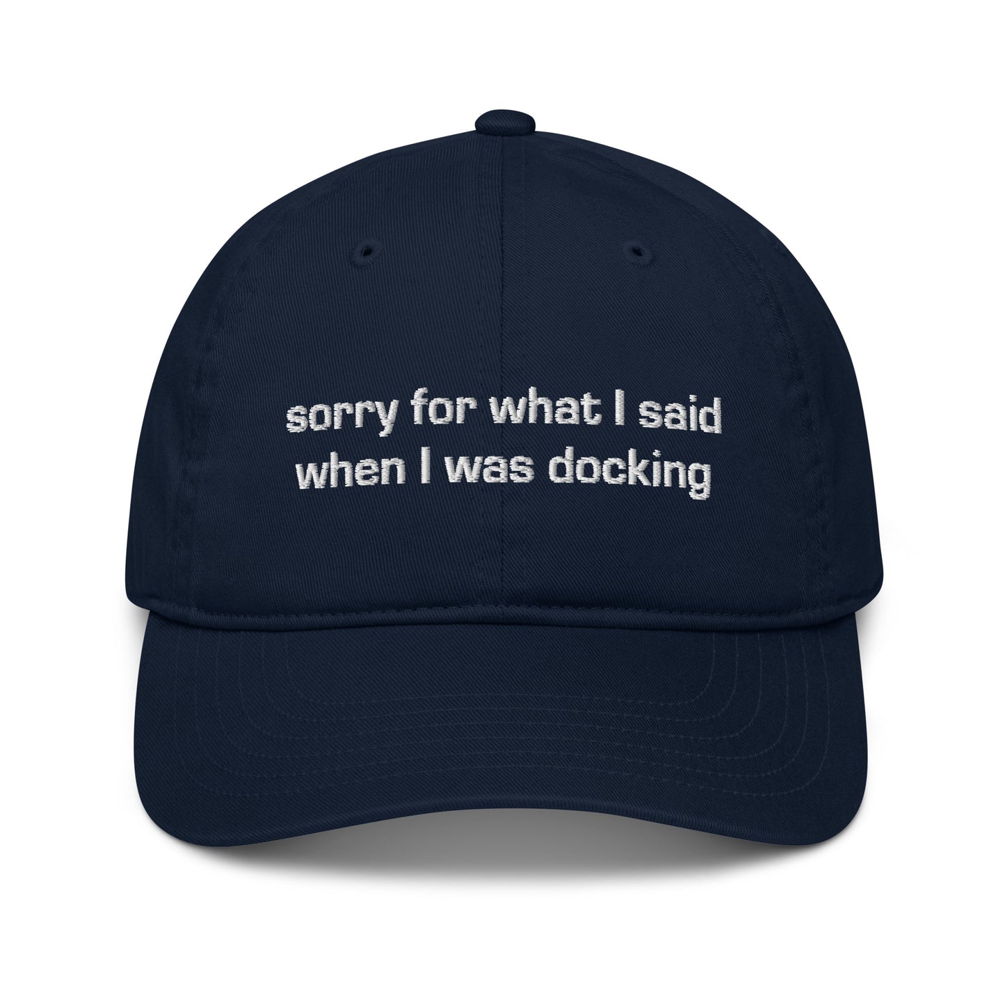 "When I Was Docking" Hat