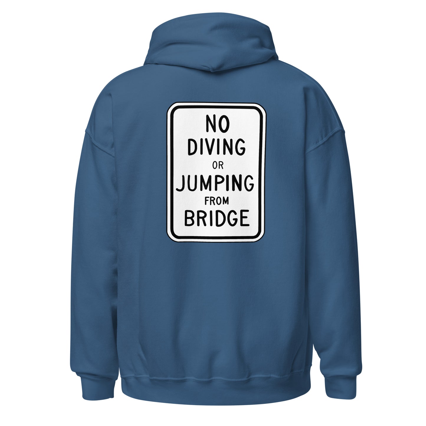 "No Diving or Jumping" Hoodie