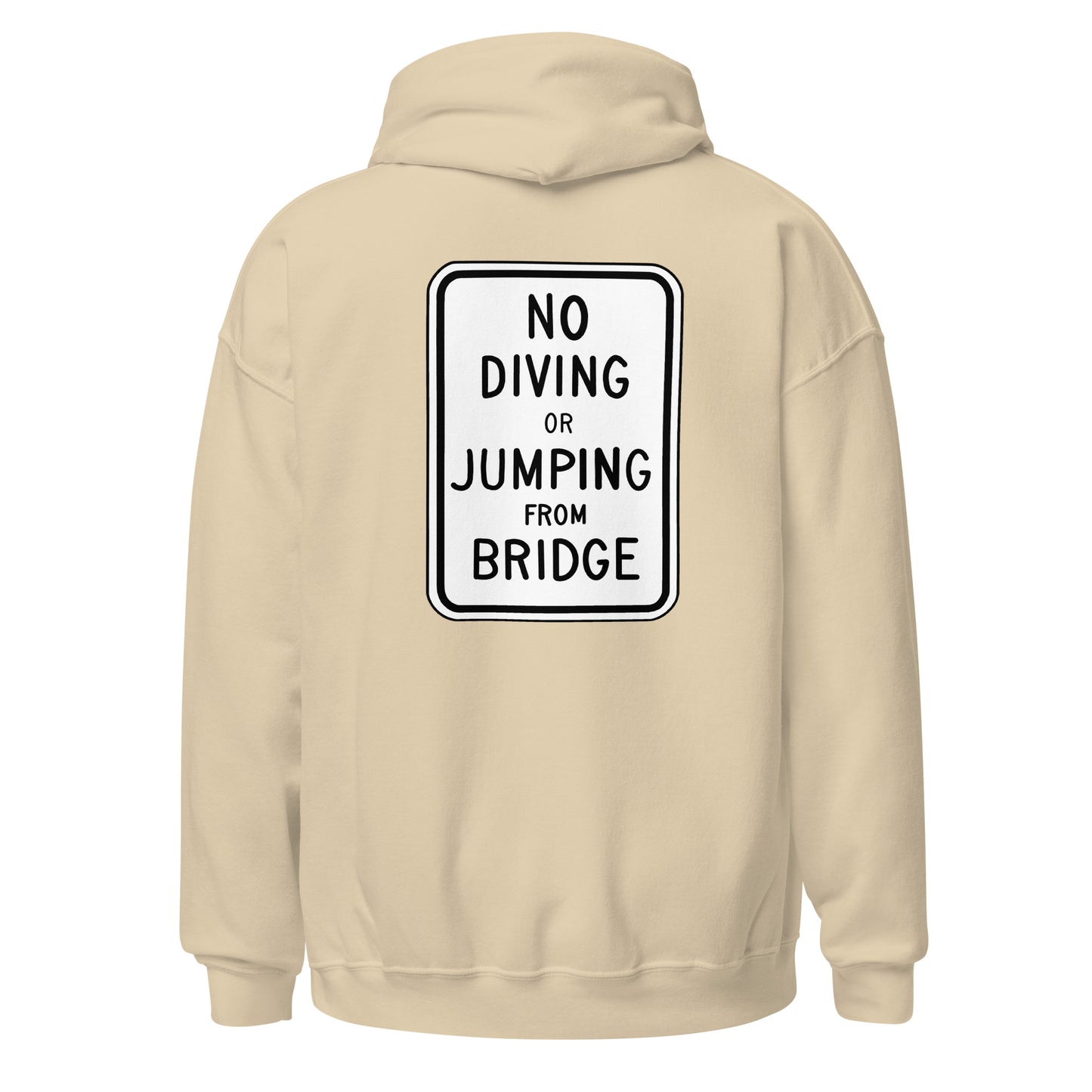 "No Diving or Jumping" Hoodie