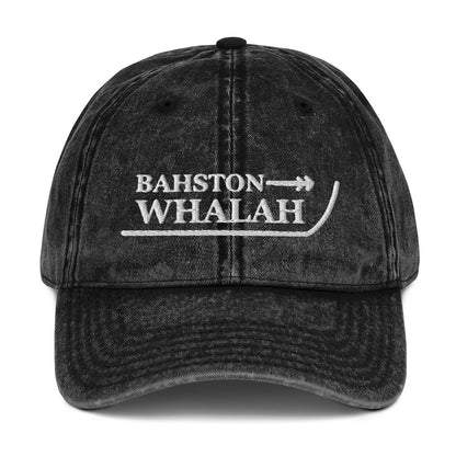 "Bahston Whalah" Denim Hat