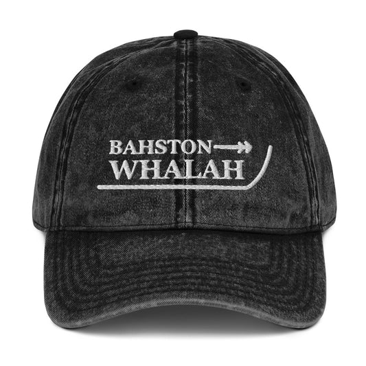 "Bahston Whalah" Denim Hat