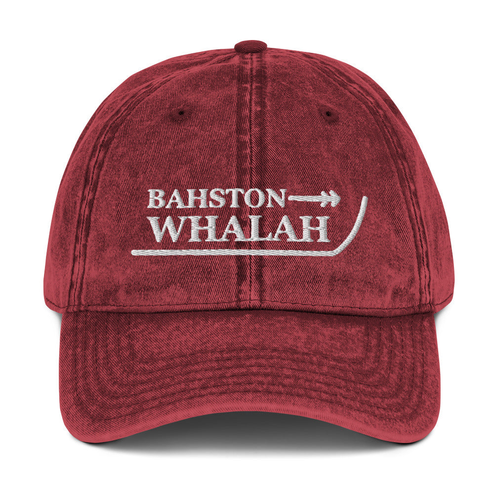 "Bahston Whalah" Denim Hat