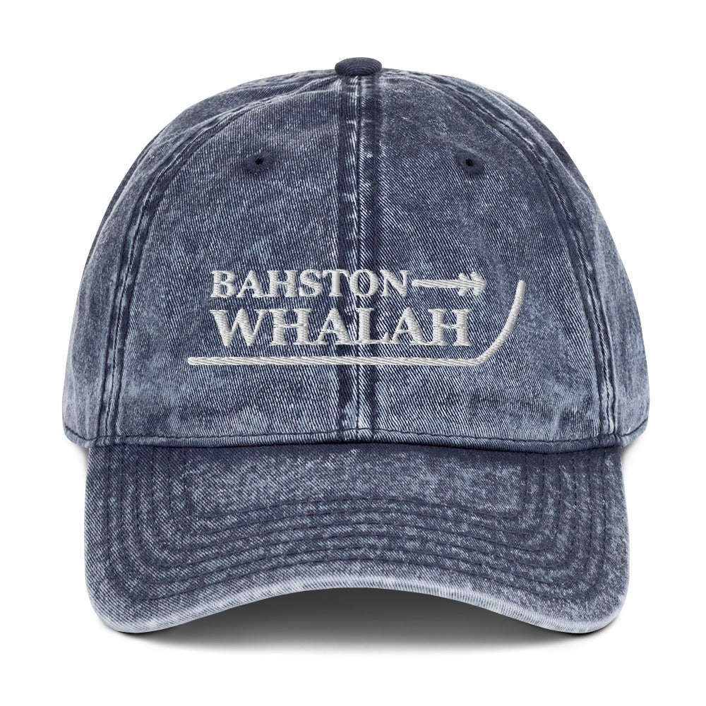 "Bahston Whalah" Denim Hat