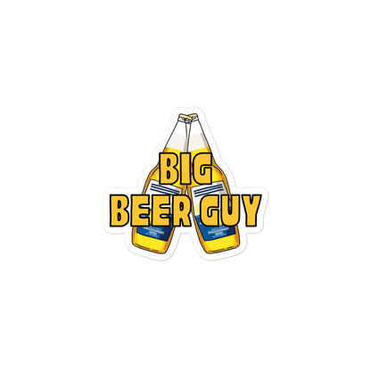 "Big Beer Guy" Classic Sticker